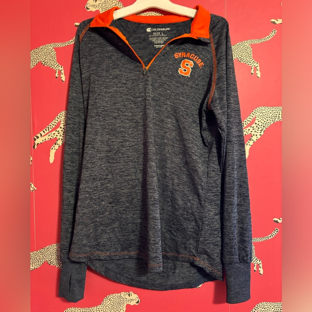 Syracuse Quarter Zip Size Large